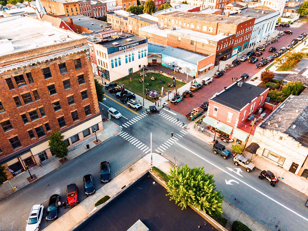 Downtown Hinton Photo Courtesy: Backroads of Appalachia