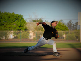 HUNTER MOTT DEALS ON THE MOUND IN WIN OVER THE K-ZONE MUSTANGS