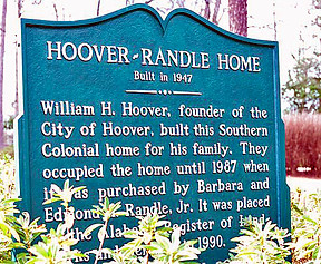 Historic home built by William Hoover