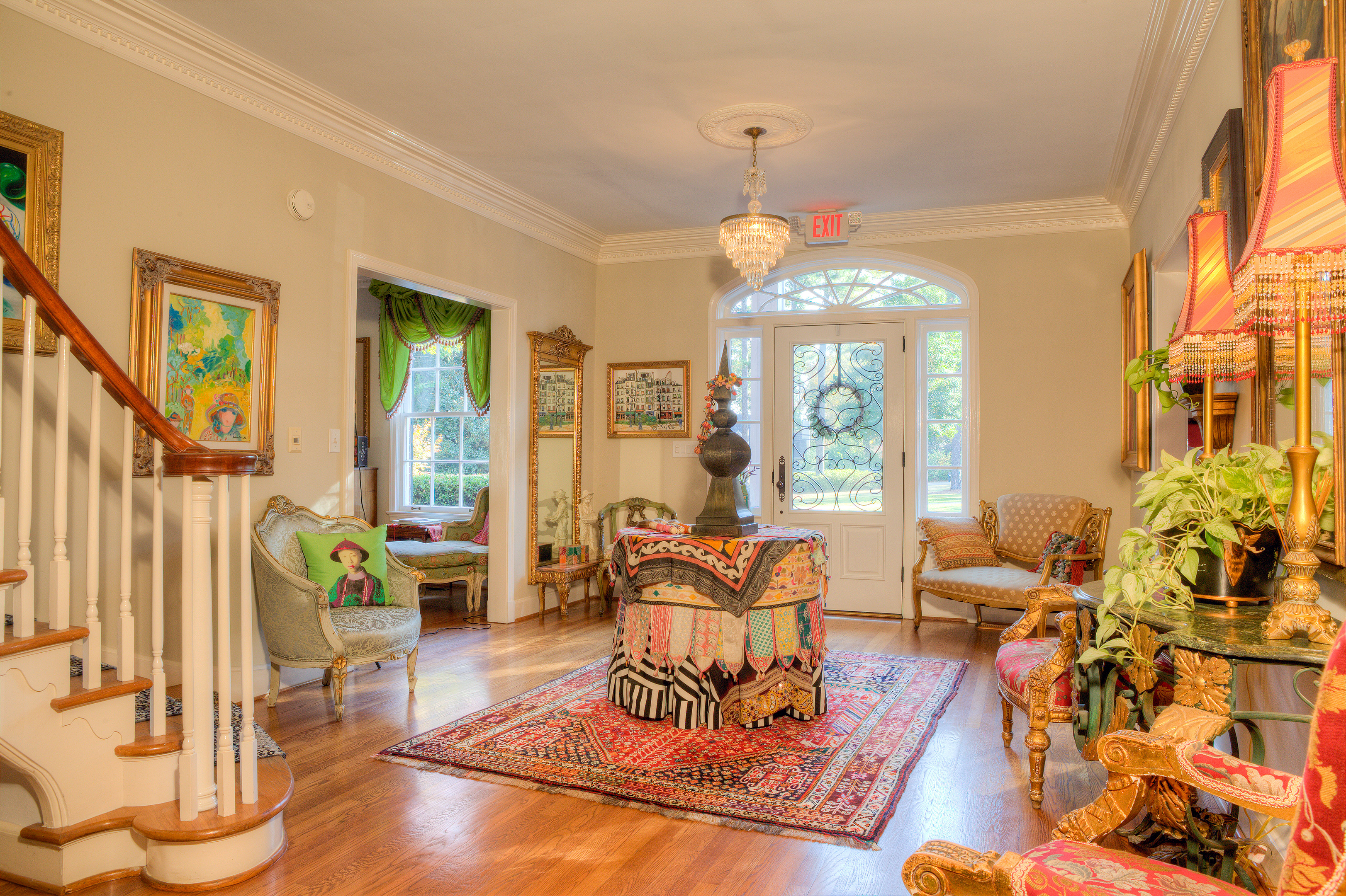 View of Front Door & Foyer