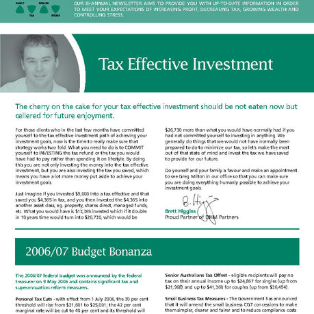 DHM Newsletter - June 2006 Click Here 