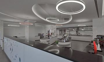 Orbit Halo LED Lighting System used at a Bank in Isreal