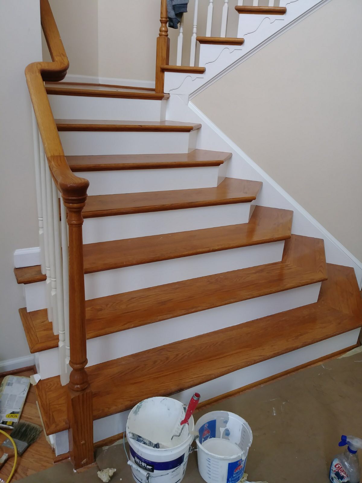 Hardwood Steps Refinishing