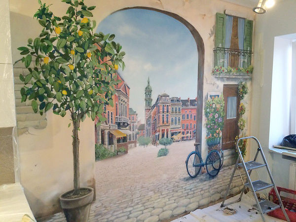 Роспись стен и фасадов