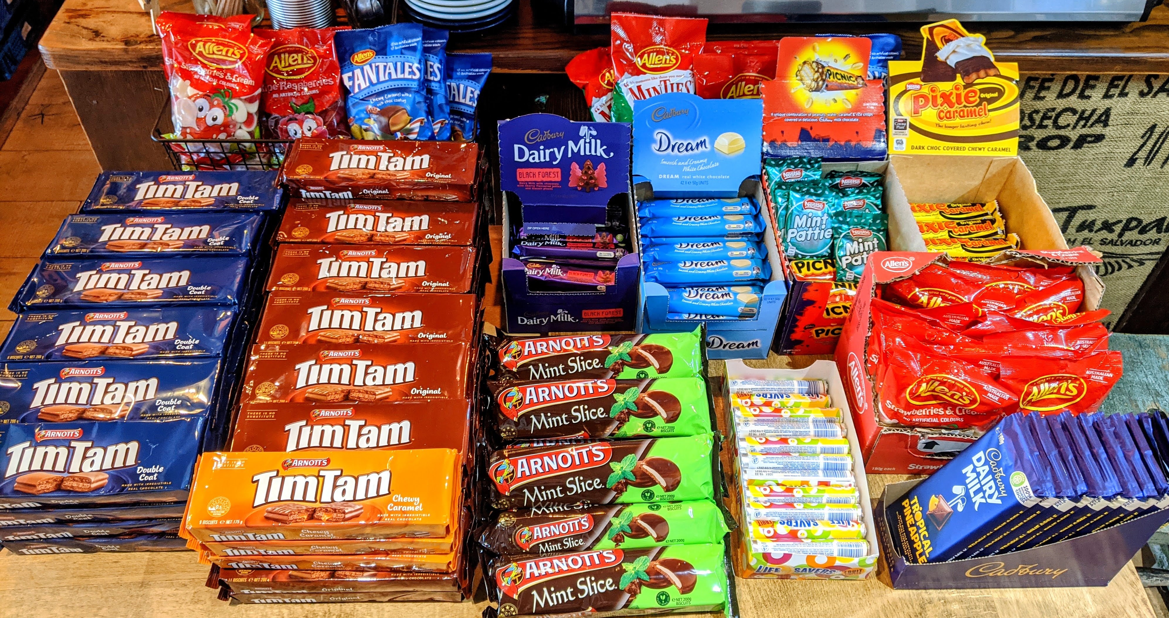 Arranged Food and Objects