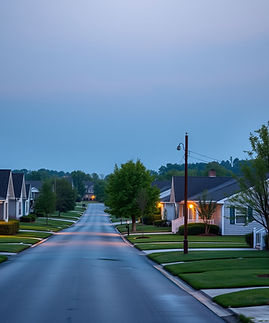 La Vergne Tennessee neighborhood street,