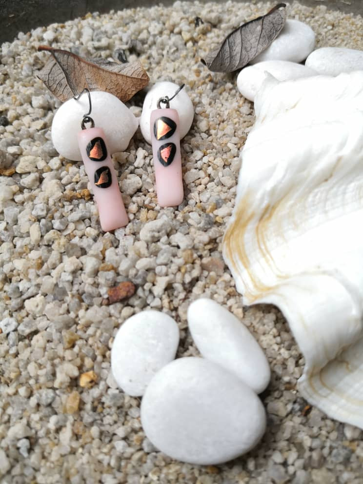 Thumbnail: Glass Fusion Earring 琉璃系列耳环