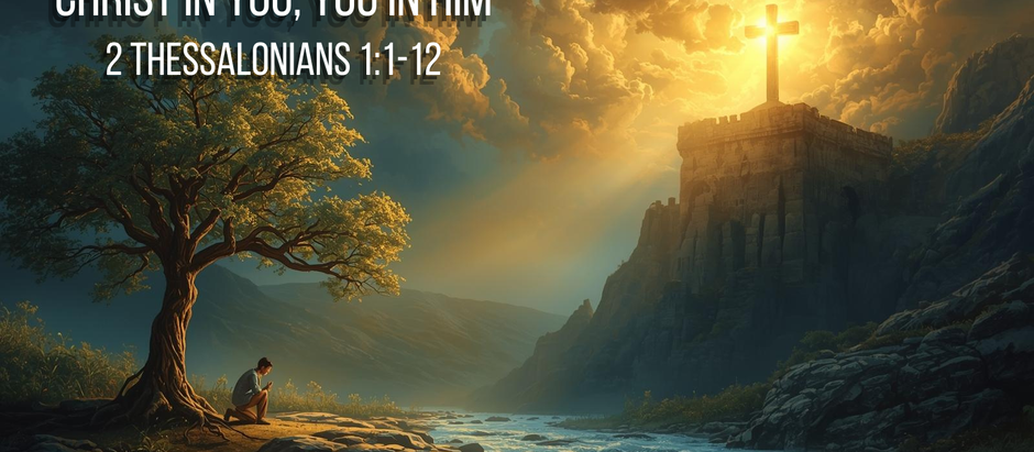 Christ In You, You In Him