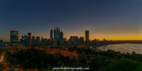 Kings Park Perth, Perth sunrise view, city lights Perth, Swan River outlook, Perth skyline dawn, early morning photography, Western Australia landscapes, urban awakening, scenic lookout Perth, peaceful nature city