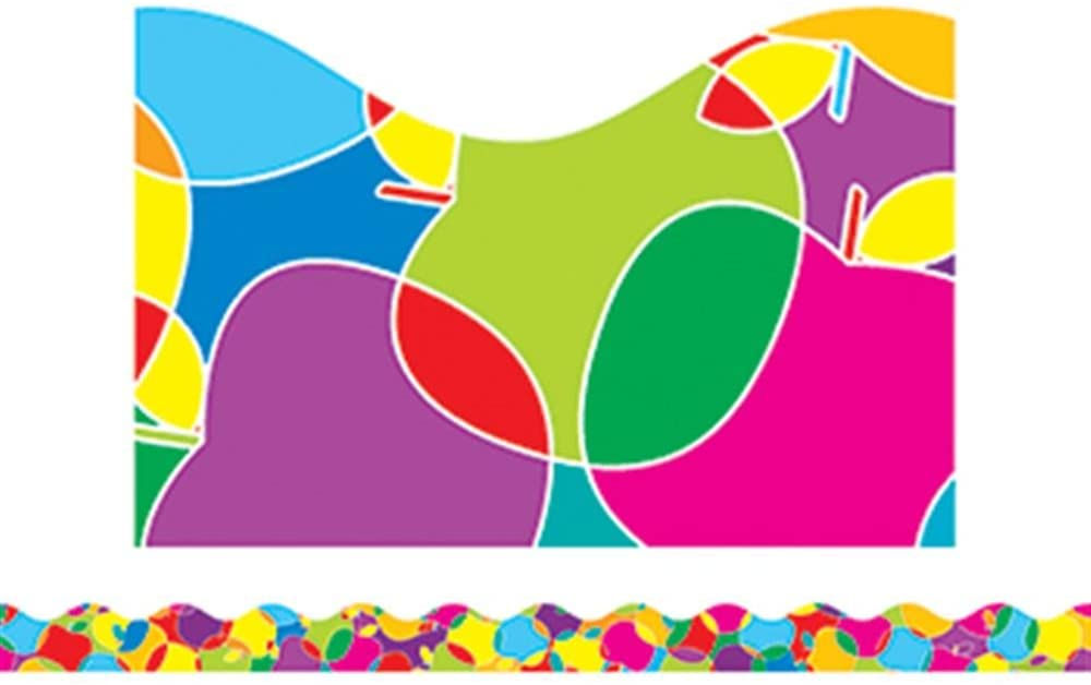 Graphic Apples Scalloped Trimmers