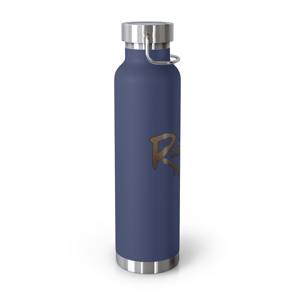 Thumbnail: Root Elation Logo 22oz Insulated Bottle | Copper Vacuum Water Bottle