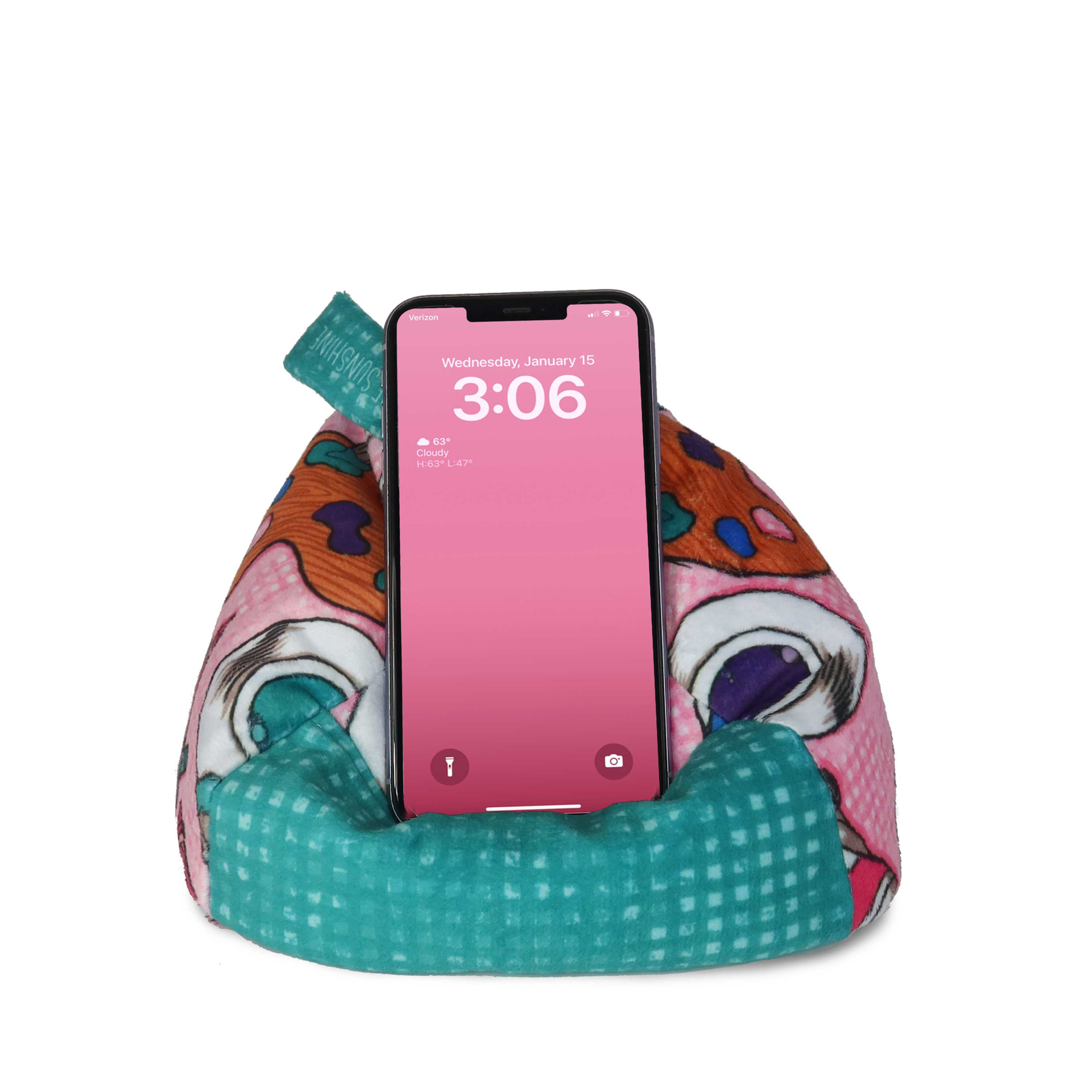 Art Class Phone Pouf
