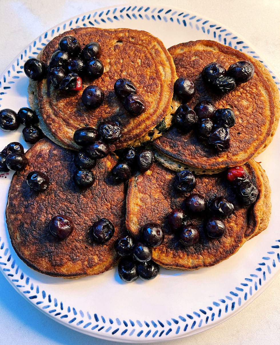Banana Oat Pancakes