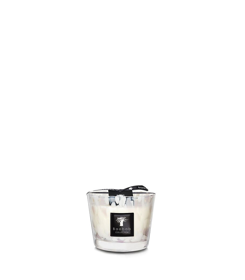 Miniature : Bougie Baobab - White Pearls