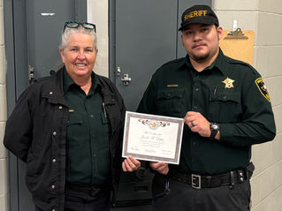 Three Officers Graduate Basic Corrections Officer Training