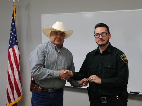 Sheriff Villanueva swears in new Detention Officer