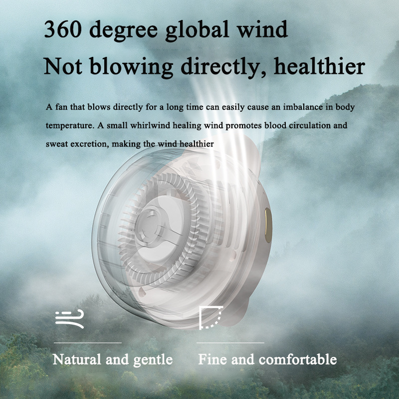 Thumbnail: BreezeGo™ | Portable Rechargeable Cooling Fan