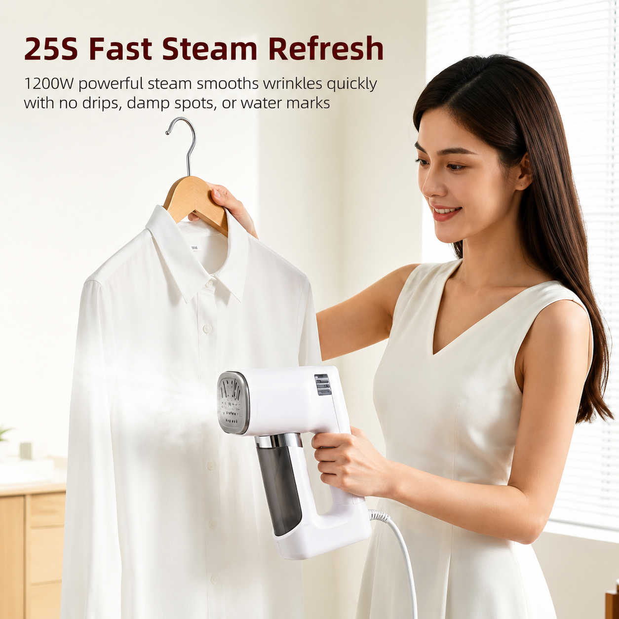 SteamGlide - Smooth Clothes, Wrinkle-Free in Seconds