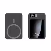 Thumbnail: MagSnap Charge - 10000mAh Portable Charger, Magnetic Base, Digital Display