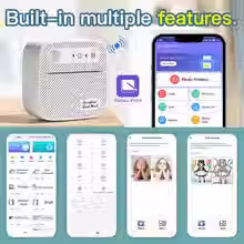 Thumbnail: PrintPocket - Print from your phone in seconds — wireless, inkless, anywhere.