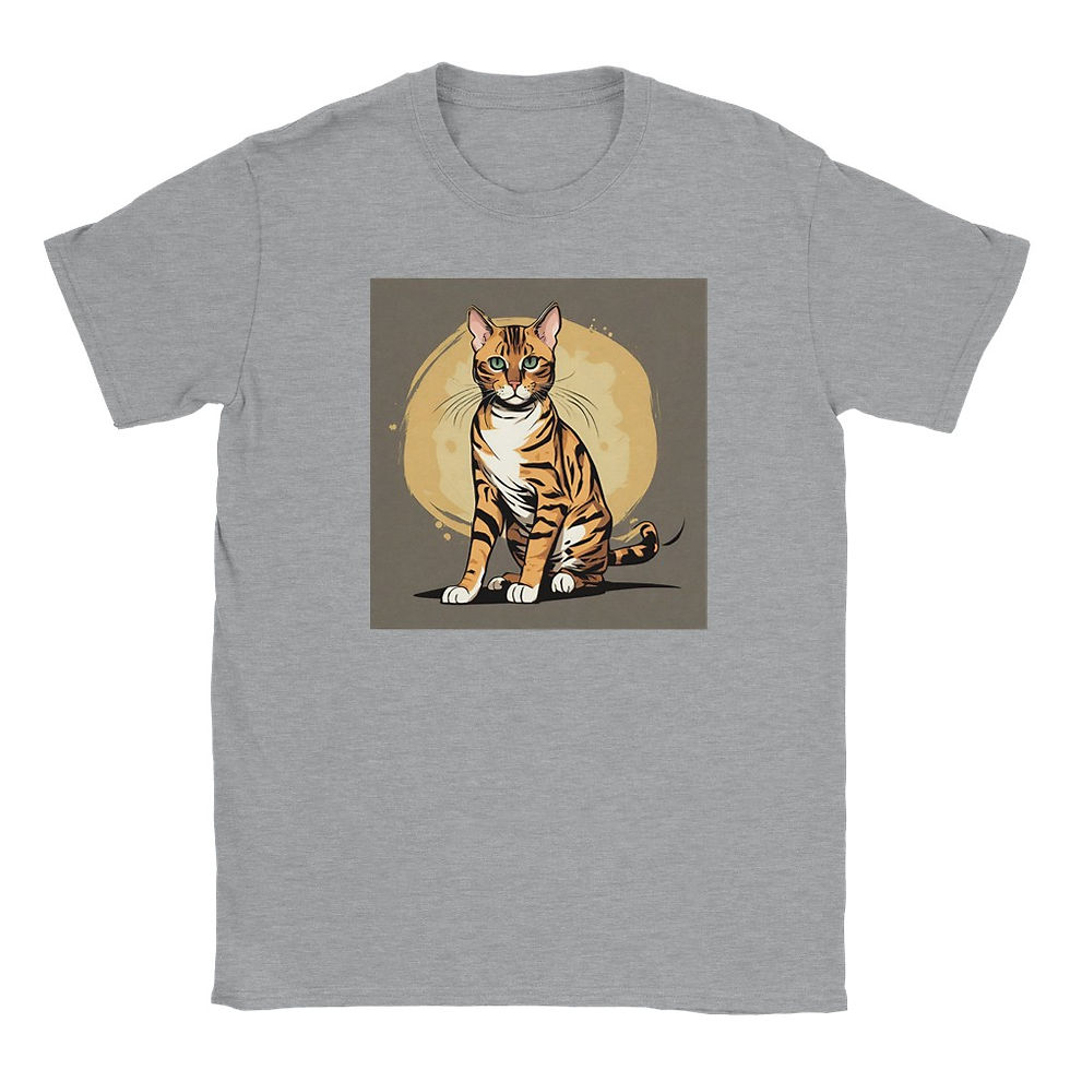 Thumbnail: Adult - The Comic Bengal Classic Unisex Crewneck T-shirt