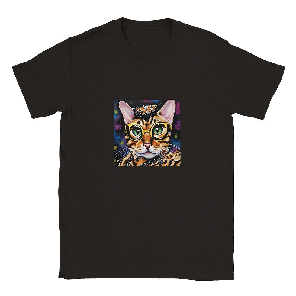 Thumbnail: Glam Bengal Classic Unisex Crewneck T-shirt