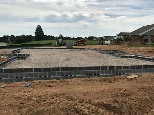 Foundations Footers Home Construction East Tennessee Crossville Cumberland County