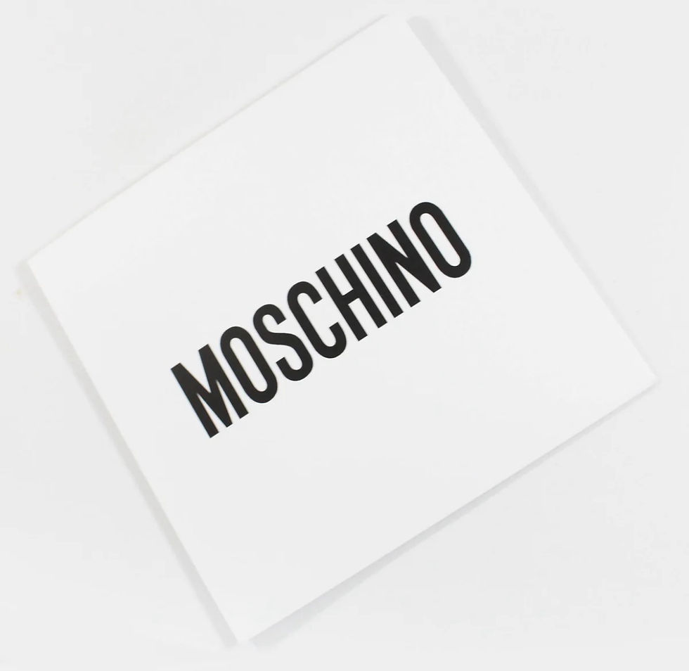 Thumbnail: Neutral Moschino Logo Wrap