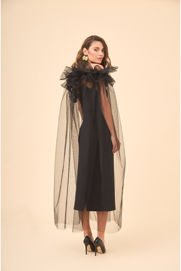Thumbnail: Noir Tulti Cape