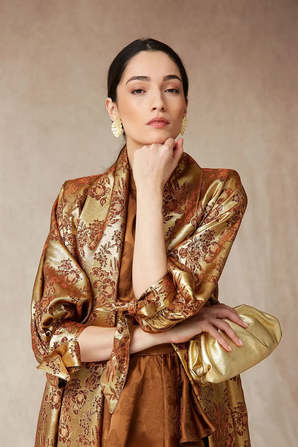 Thumbnail: Golden Haiku Kimono