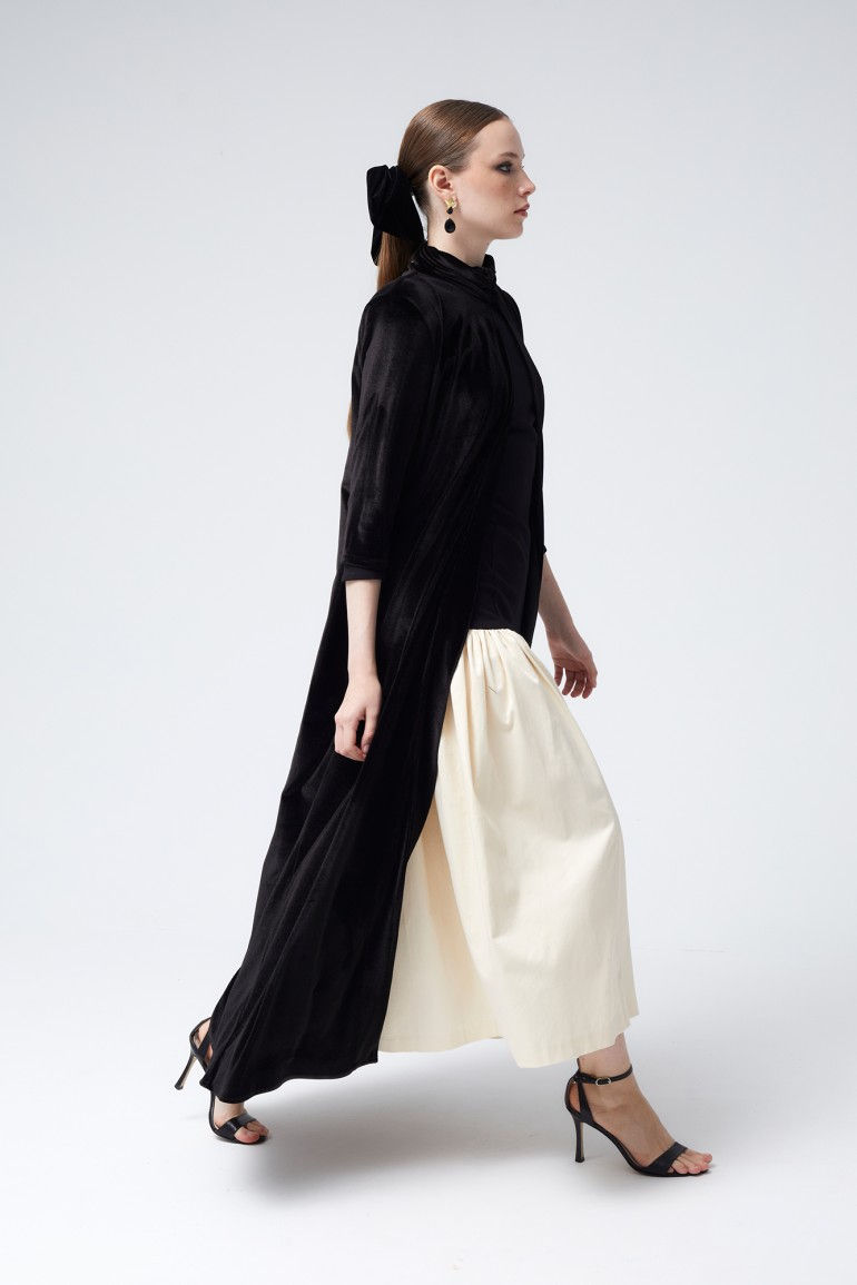 Midnight Velvet Cape