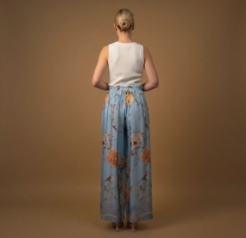 Thumbnail: Orange Blossom Satin Suit 