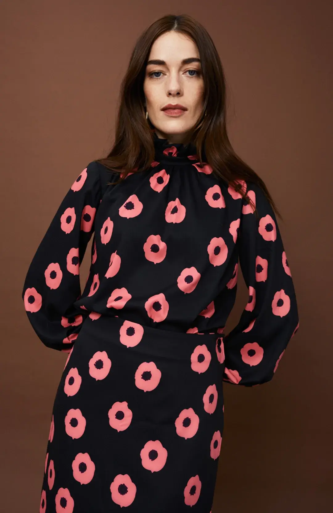 Red Poppy Blouse