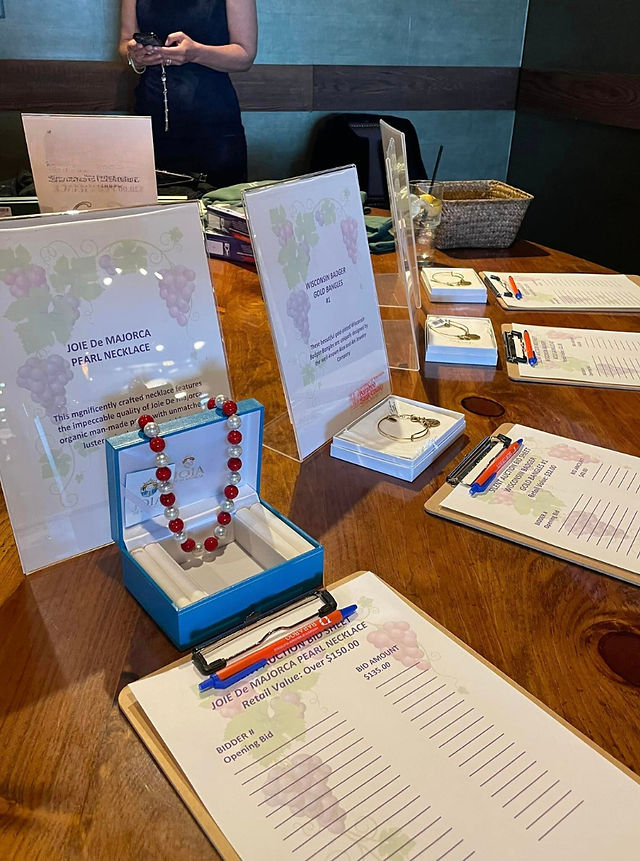 Grape & Gourmet Auction items 