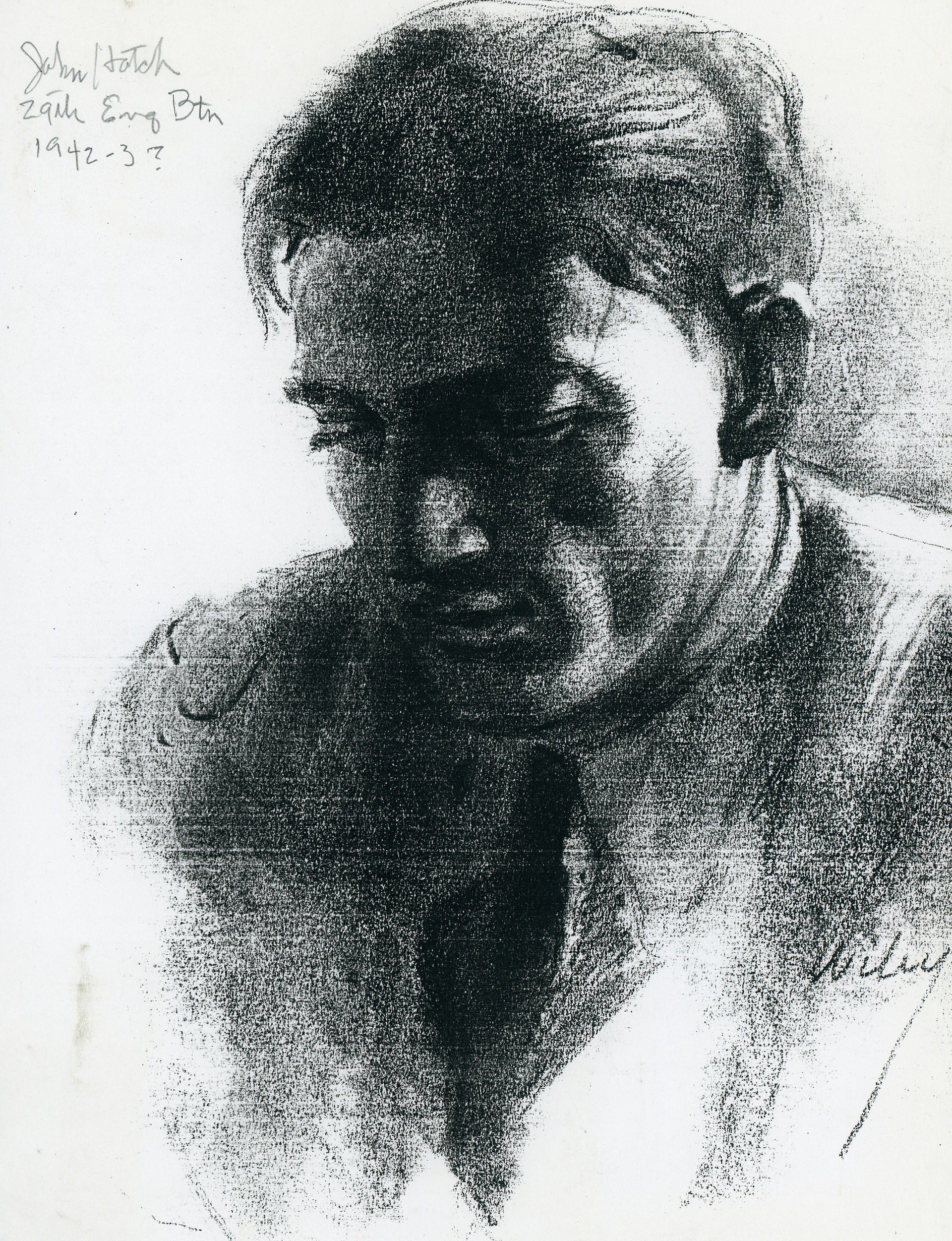 Army portrait of John Hatch 