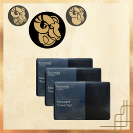 Babador Preto Towel Up Monoart