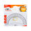 Thumbnail: Deli Transparent Protractor 12cm 180 degrees