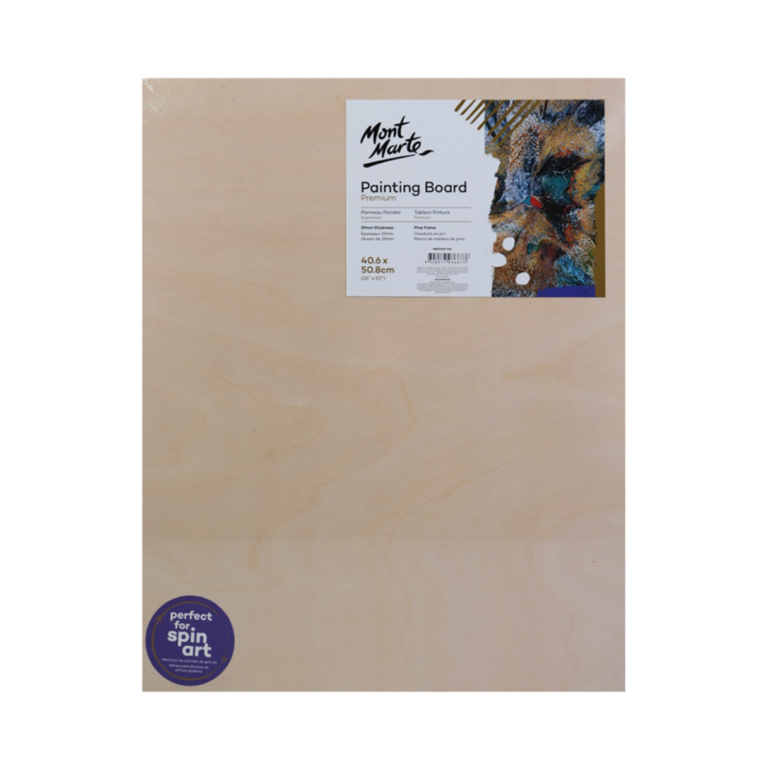 Mont Marte Premium Painting Board 40.6 x 50.8cm (16 x 20in)