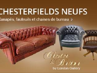 Grand choix de Chesterfield: neuf & ancien