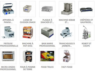 Equipement de snack: plaque à snacker