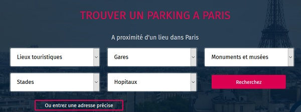 parking pas cher paris