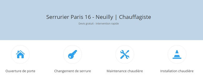 pose serrure paris 16