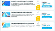 Bon plan: bache thermique piscine pas cher