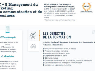 Formation: Manager Marketing et Communication