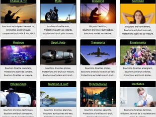 Une gamme complète de protections auditives professionnelles