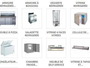 Armoires et vitrines réfrigérées professionnelles