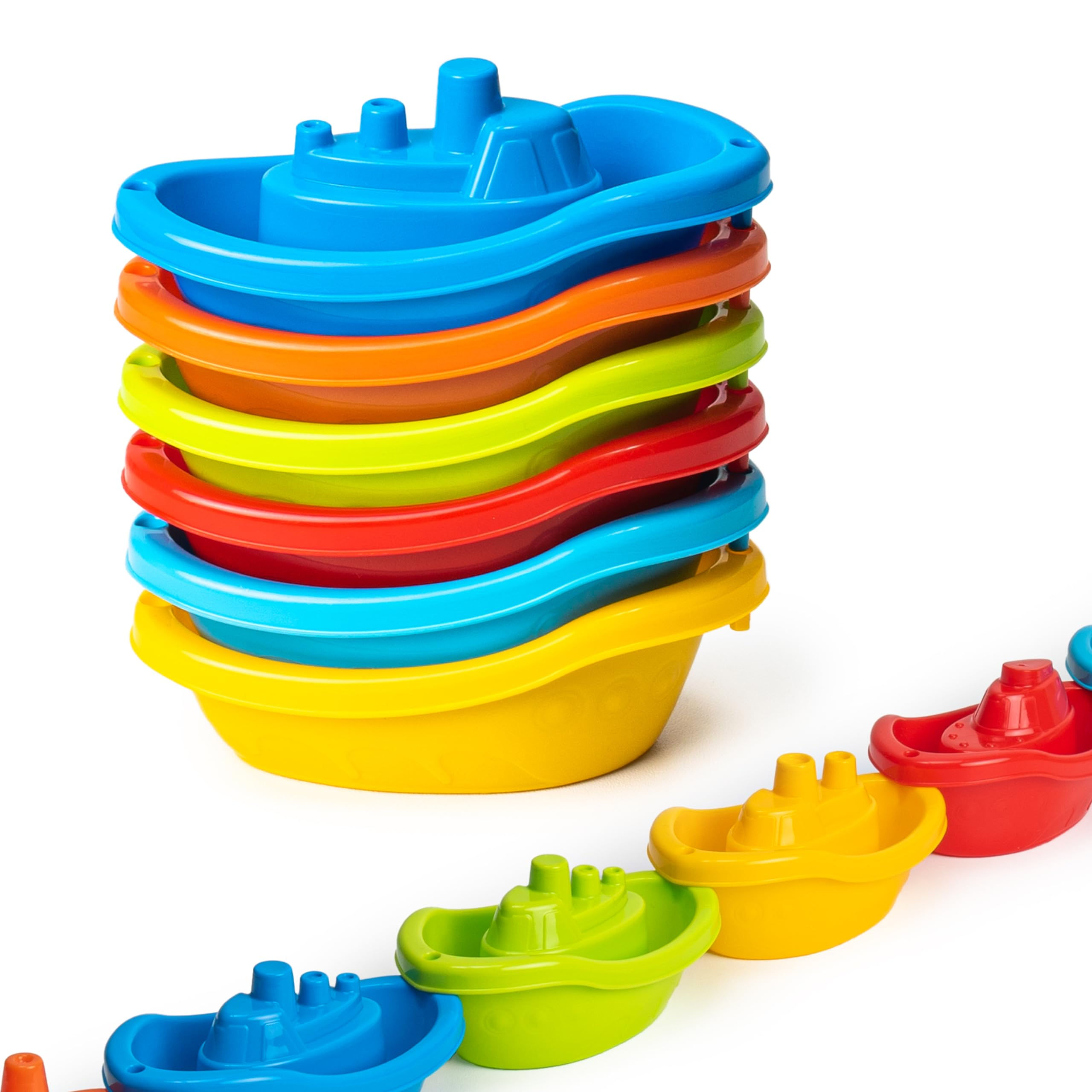 Little Nest Cozy Stacking bath Boats