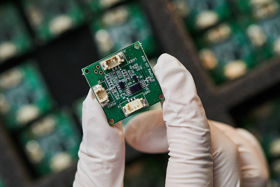AI Deep Learning Sensor-on-a-chip for water & baceteria