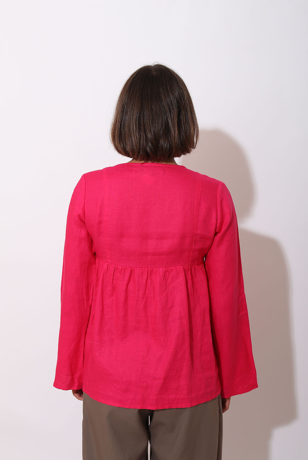Thumbnail: fuschia blouse