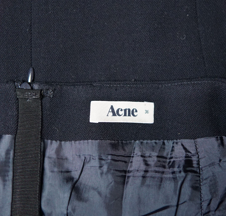Thumbnail: ACNE wool blend skirt